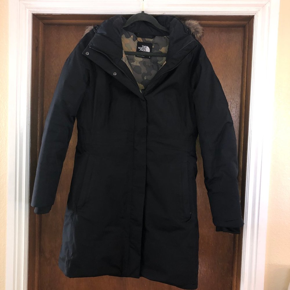 NWOT The North Face Arctic Parka II, Black, Large